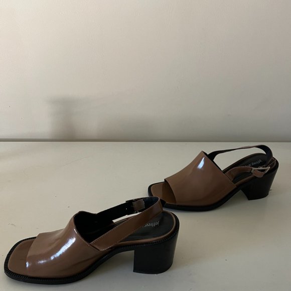 Jeffrey Campbell Brown Mule Heels, Size 11 - Picture 4 of 7